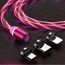 Magnetic Flow Luminous 3 in 1 Charging Cables