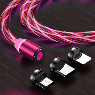 Magnetic Flow Luminous 3 in 1 Charging Cables