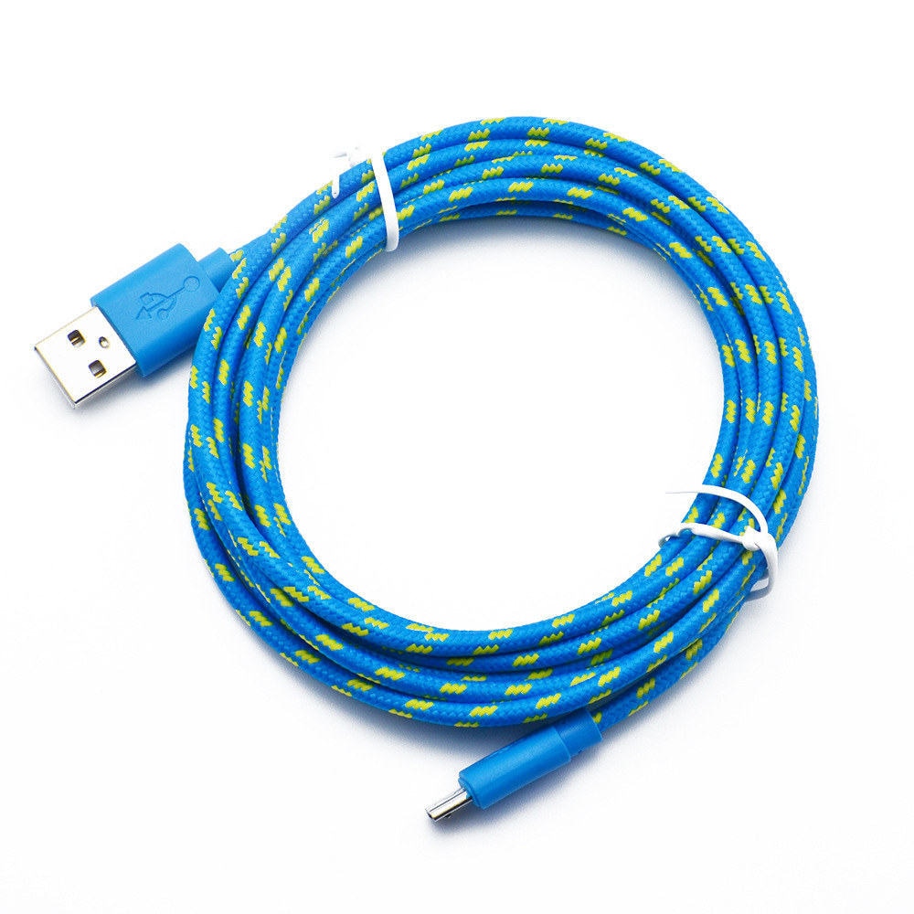 2.4A Micro Braided Charging Cable