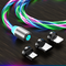Magnetic Flow Luminous 3 in 1 Charging Cables