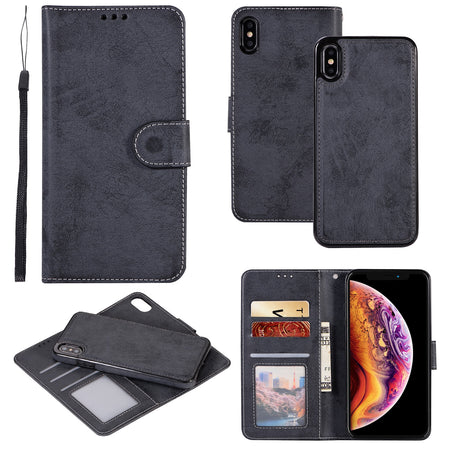 Retro Leather iPhone Flip Cases