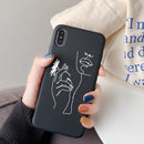 Abstract Art Line Fundas For iPhones
