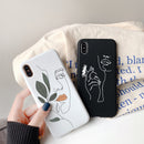 Abstract Art Line Fundas For iPhones