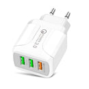 18W 3 Ports Fast Chargers