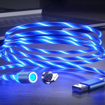 Magnetic Flow Luminous 3 in 1 Charging Cables