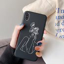 Abstract Art Line Fundas For iPhones