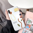 Abstract Art Line Fundas For iPhones