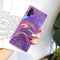 Rainbow Pattern Shinny Galaxy Cases