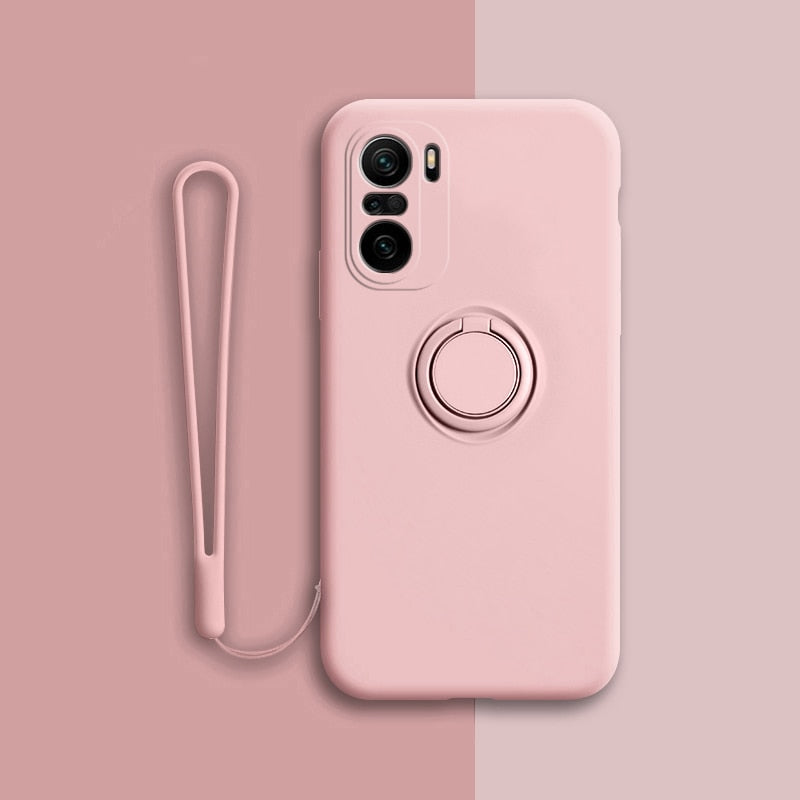 Luxury Magnetic Silicone Case For Redmi