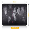 Extra large world map mouse pad